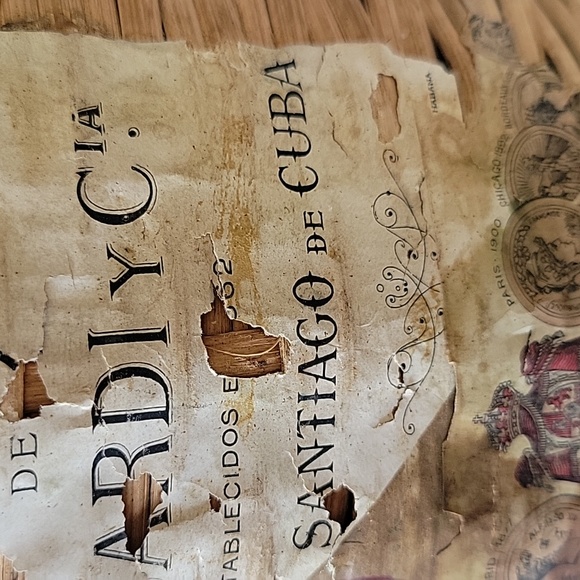 Large Vintage Demijohn Bacardi Rum - Picture 10 of 10